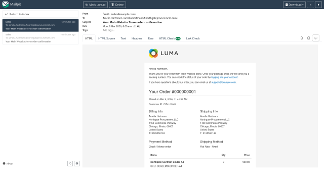 Número de cliente usable en integraciones