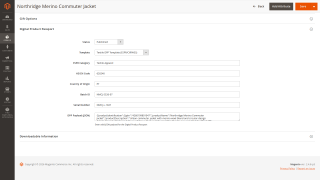 JSON-Schema-Validierung für Passdaten