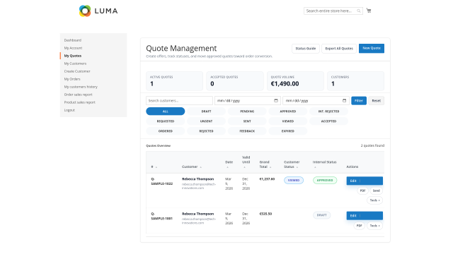 Angebotsmanagement (Add-On)