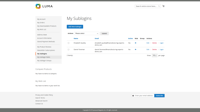 Gestionar Subcuentas de Forma Centralizada
