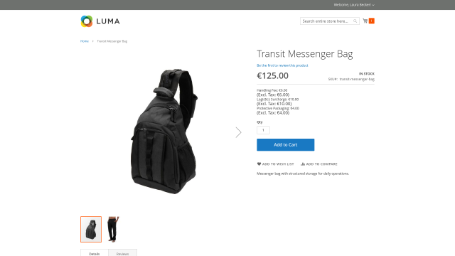 Product Fees screenshot 9: Productfee Frontend Product Page