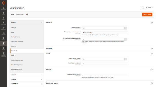 Punchout screenshot 19: Authentication And Security Model