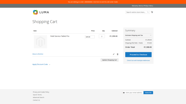 Sales Staff screenshot 18: 02 Staff Ordermanagement Edit Order Flow